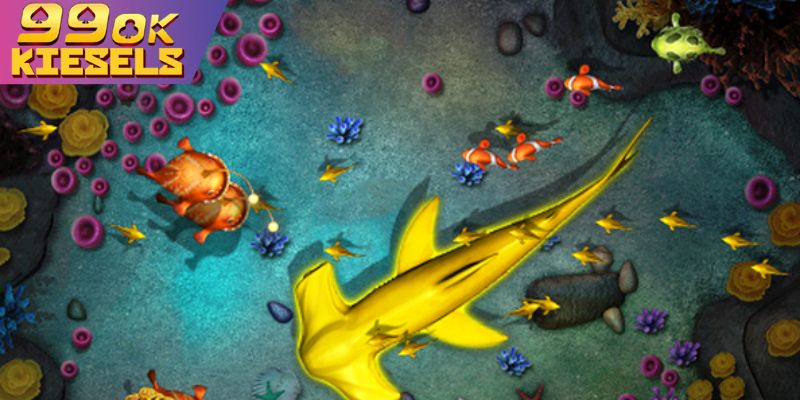 Bắn Cá Vàng: 4 Chiến Thuật Săn Boss Vàng & Jackpot Khủng Hệ thống sinh vật đa dạng và rực rỡ trong Bắn Cá Vàng.